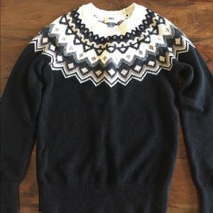 Old Navy fair isle sweater